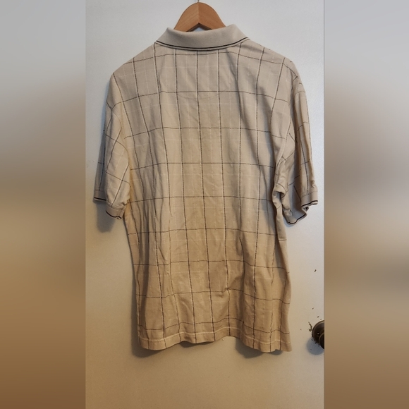 Ping Men's Light Tan Checkered Shirt - Picture 5 of 5